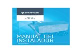 MANUAL DEL INSTALADOR - 2019. 7. 8.¢  Manual del instalador Siata V132 - SFE - Cuestiones generales