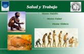 1 Salud y Trabajo Homo Videns * Homo Videns Homo Habilis * Homo Habilis Homo Faber * Homo Faber 1