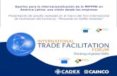 Estudio Facilitaci³n del Comercio PyMEs latinoamericanas