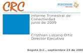 Informe Septiembre 09 Colombia Crc