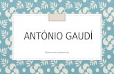 Ant³nio Gaud­