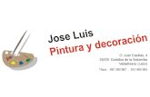 Pintura y decoraci³n Jose Luis - Exclusividad en tus paredes