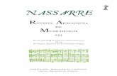 Nassarre. Revista Aragonesa de Musicología, · PDF file 2015-04-11 · pocos campos de los estudios musicales es tan urgente la reflexión como en el de la educación: necesitamos